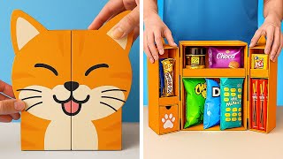 段ボールで何を作れる? 📦🎨 段ボール工作 🤩