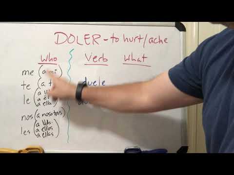 The verb DOLER