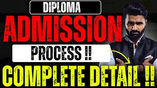 Diploma Complete Admission Process !!|MSBTE|PRADEEP GIRI SIR