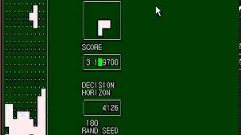 TETRIS playing AI with reinforcement learning