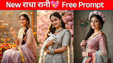 Trending Radha Rani Gemini Photo Editing | Google Gemini AI Edit 2025