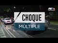 Una camioneta valuada, en aproximadamente, $2 millones de pesos chocó contra un taxi 💥💸