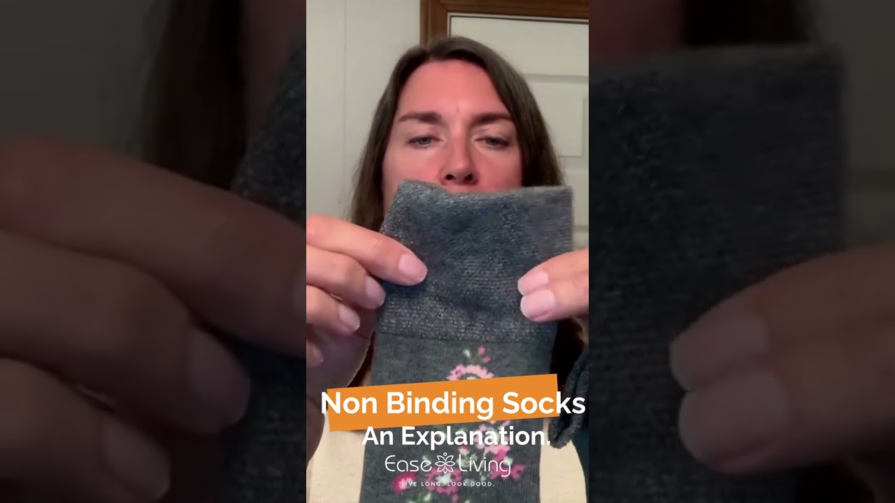 What are non binding socks and why should you care? If you have diabetes or circulation issues, you