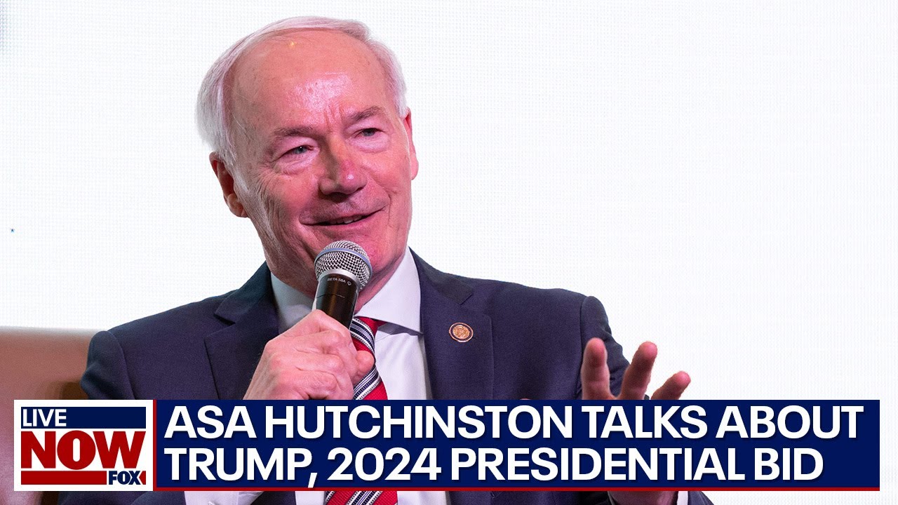 2024 presidential race: GOP hopeful Asa Hutchinson talks about Trump, campaign | LiveNOW from FOX