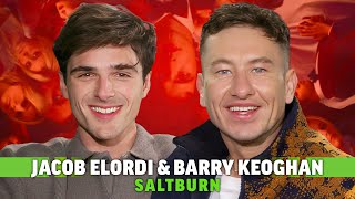 Saltburn Interview: Jacob Elordi Calls Barry Keoghan "Pure Electricity"