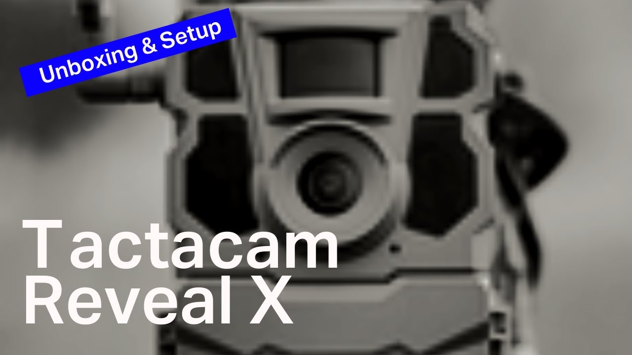Tactacam ReveaL X Unboxing & Setup YouTube