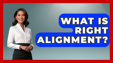 What Is Right Alignment? - Graphic Design Nerd