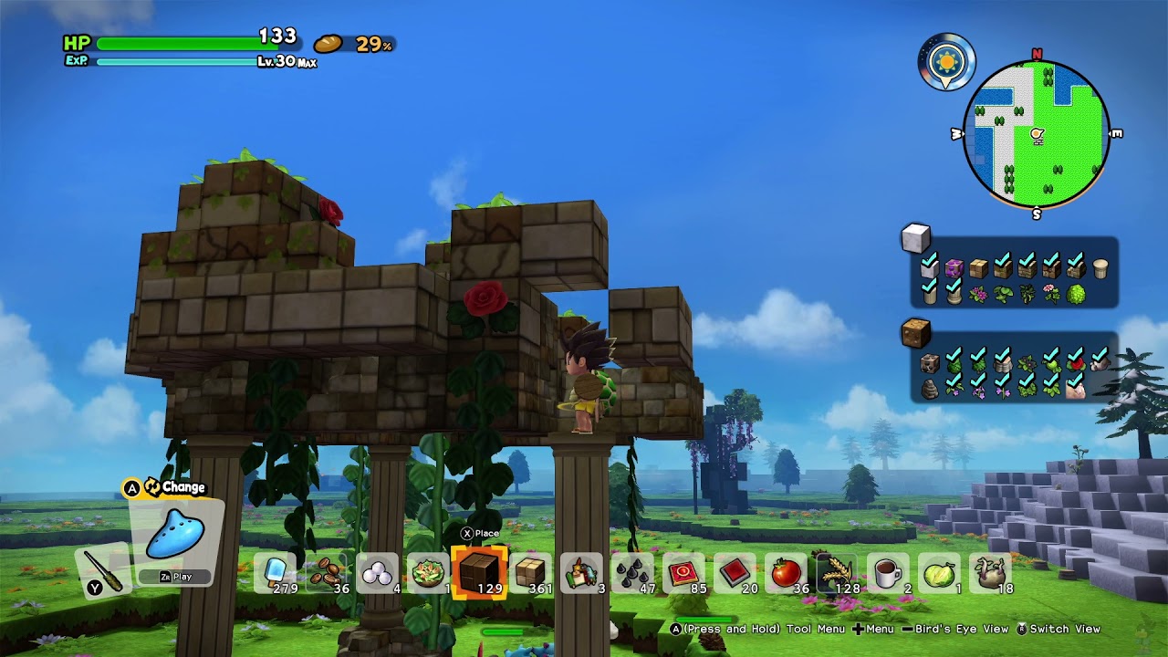 Dragon Quest Builders 2 (85) Explorer's Shores- Laguna Perfuma