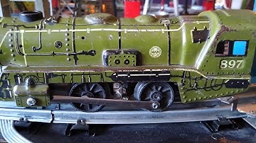 Marx military 897 train fixed and finished