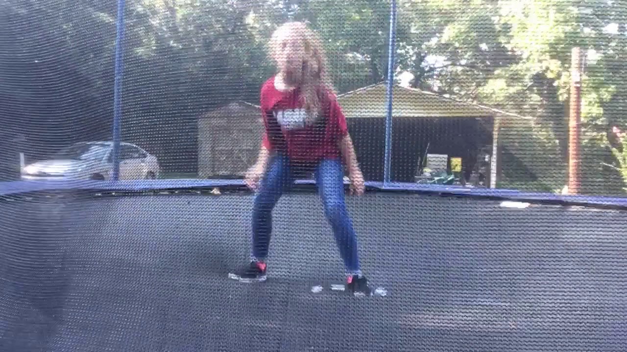 My hardest skills on the trampoline!! (And gymnastics in jeans)😉😜😁