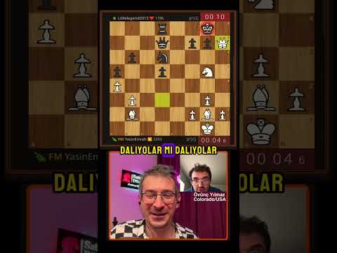 HARİKA BİR MAT #chess #satranç #live
