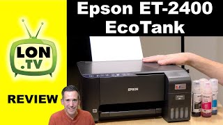 Epson ET2400 Low Cost Tank / EcoTank / Supertank Printer / Scanner / Copier Review