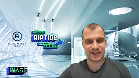 Bering Waters Prize at Solana Riptide Hackathon: Presented by Yuriy