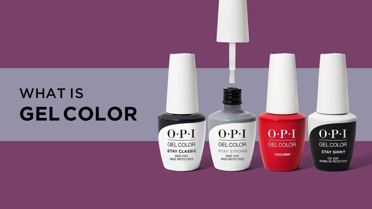 NEW: What is OPI Gel Color - YouTube