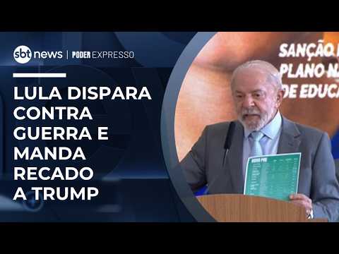 Video essa-guerra-do-ira-e-inconsequente-diz-lula-ao-criticar-trump-poder-expresso