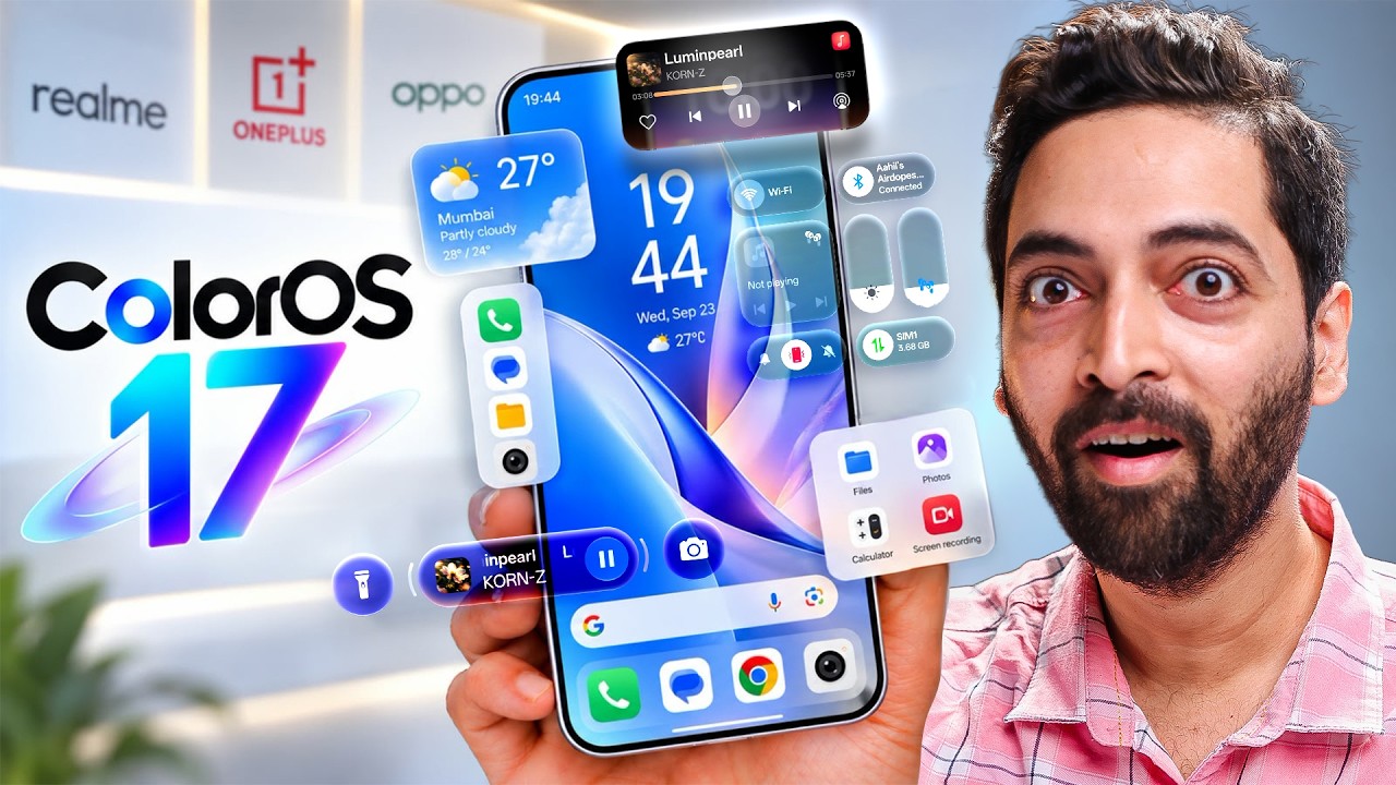 ColorOS 17 First Look : All New Features & Upgrades 🤯| realme,OnePlus & OPPO