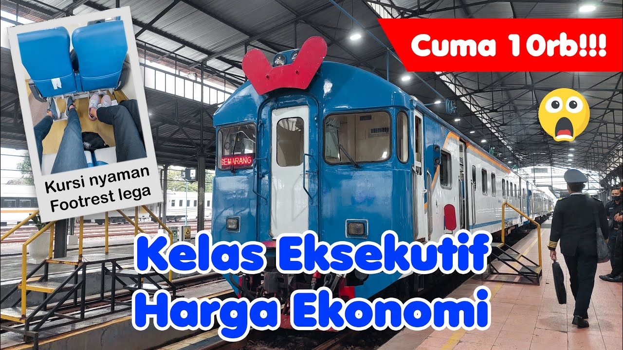 Review KA Kedung Sepur 2023 Kereta Api Eksekutif Murah YouTube