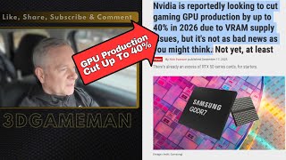 Nvidia To Cut Gaming Gpu Production