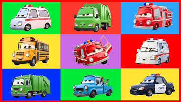 What Do We See? 🚗 Click & Learn Vehicles! | Fire Truck, School Bus & More