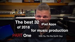 Top iPad apps for music production of 2018