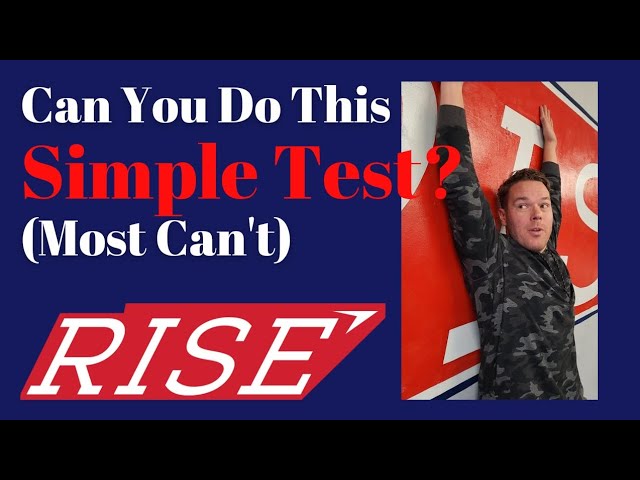 Improve Posture, Relieve Tension. 1 Test, 2 Moves.