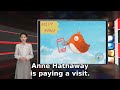Anne Hathaway visited the church when she was on holiday in Rome