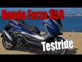 Honda Forza 350 Testride
