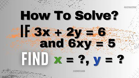 Unlocking Algebraic Secrets: Discover x and y in a Challenging Equation | A Nice Olympiad Problem