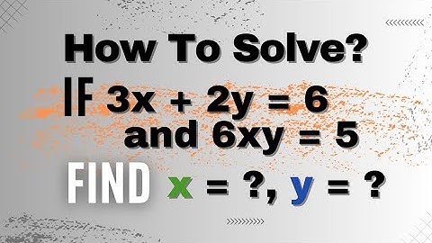 Unlocking Algebraic Secrets: Discover x and y in a Challenging Equation | A Nice Olympiad Problem