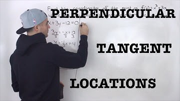 MCV4U (Unit 1 Test 2 Thinking Question 1) - Perpendicular Tangents
