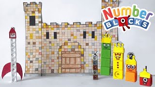 Numberblocks Castle Episode | Numberblock Math Link Cubes 1-10 | Learn How to Count & Add To 10