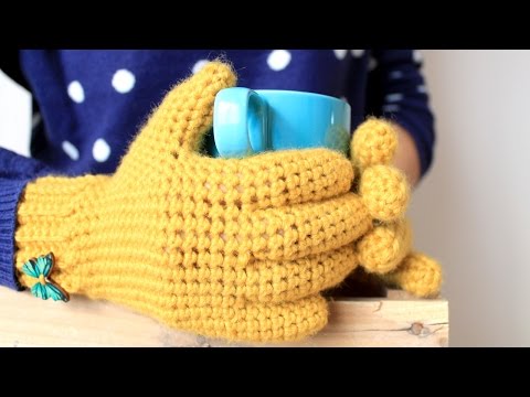 Video: Cómo Tejer Guantes De Crochet