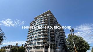 🏙️ Spacious Corner Living at Acqua by Bosa in Central Richmond ✨ 1505 5811 NO 3 RD, RICHMOND