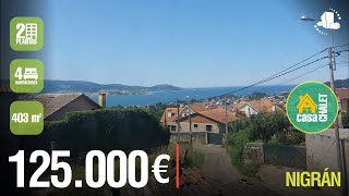 ✅VENDIDO ✅🌄NIGRÁN/ Casa chalet 💰125.000 €⭐️ VISTAS AL MAR + + JARDIN + REHABILITACIÓN⭐️