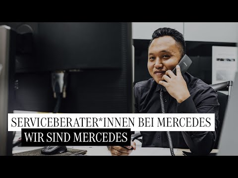 Das macht ein*e Serviceberater*in bei Mercedes-Benz!