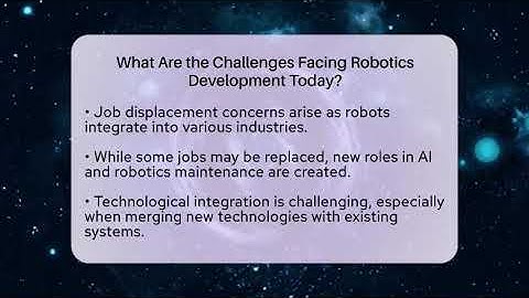 What Are the Challenges Facing Robotics Development Today? | Test News