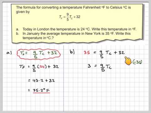 Temperature degrees Fahrenheit and Celsius assessment