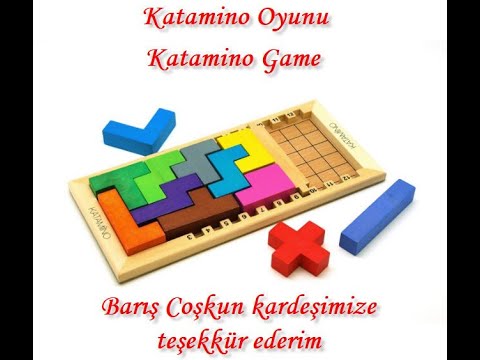 Katamino Oyunu-Katamino Games-Coşkun Öksüz ile Matematik-Oyun-Tarih-Hikaye Sorular-Ders
