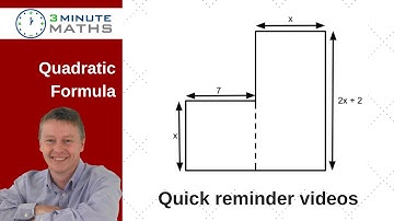 Quadratic Formula 3 -  Quick Video GCSE Maths - Grade 7