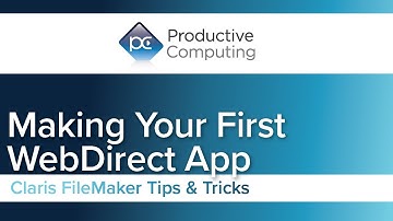Het maken van uw eerste WebDirect-app is eenvoudiger dan u denkt (Claris FileMaker)