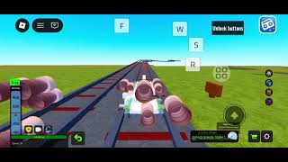Making the fastest train in roblox game plane crazy part 1