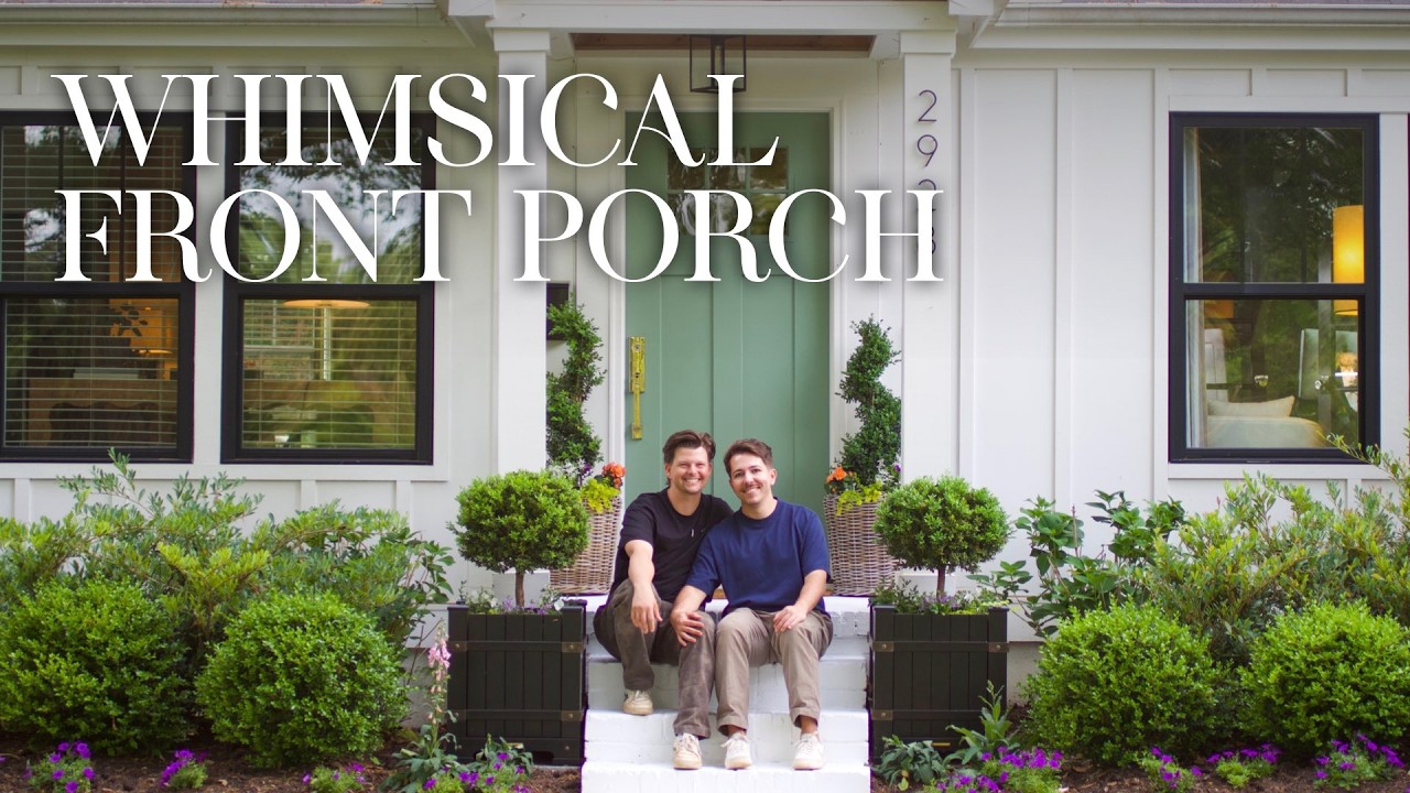 Creating a Whimsical Font Porch | Gardener in Love - YouTube