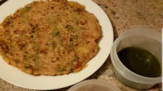 how to make Potato pancake/ Indian aaloo cheelay/ Desi nashta