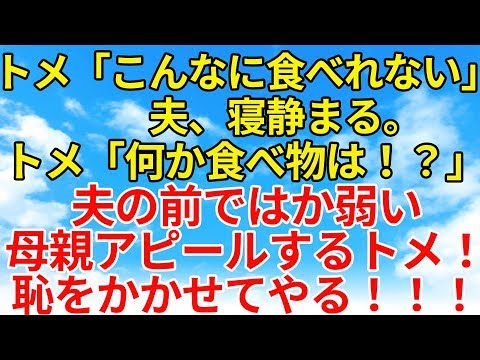 スカッとする話【復讐・因果応報】トメが夫の前で可愛子ぶってたので、ちょっとした嫌味を言ってやった！【スカッとオーバーフロー】