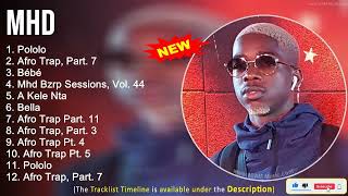 MHD 2022 Chanson Tendances ~ Album Complet ~ Pololo, Afro Trap, Part  7, Bébé, Mhd Bzrp Sessions