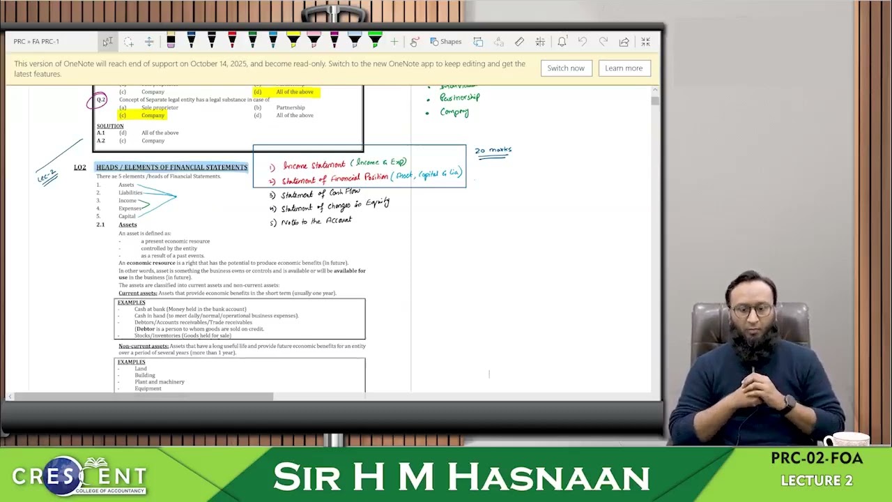 PRC 01 FOA HM HASNAN LECTURE 2