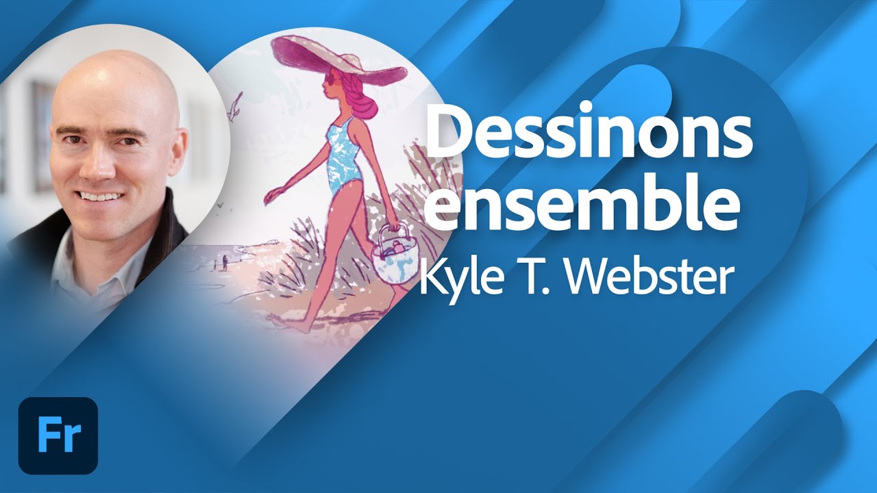 Adobe Live | Dessinons ensemble la plage avec Kyle T. Webster | Adobe France