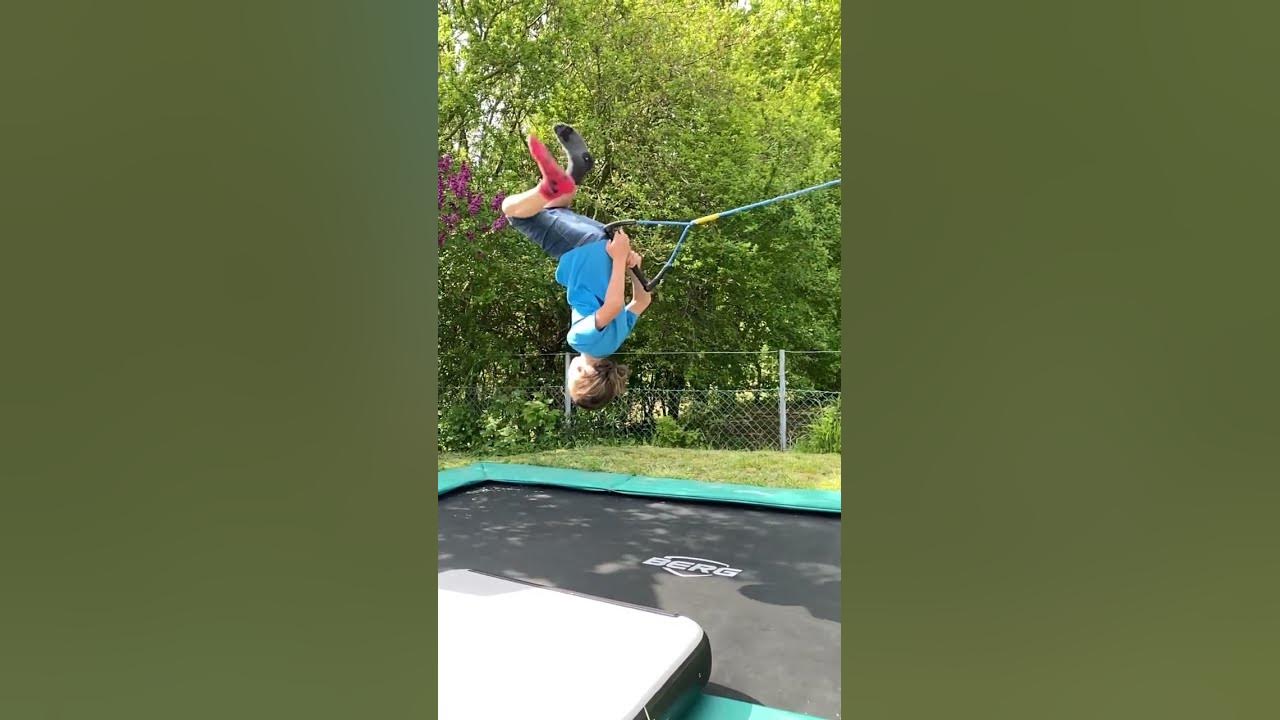 T2B practice on trampoline YouTube