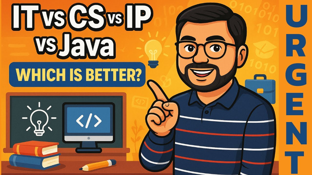 IT vs IP vs CS vs Java | CBSE | ISC | @subhamsirkiclass - YouTube