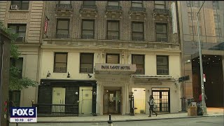Homeless shelter opens on Billionaires' Row